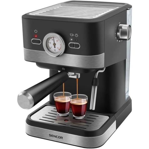 Espressomaskin - SENCOR - SES 1721BK - 1050 W - 20 barer - Svart