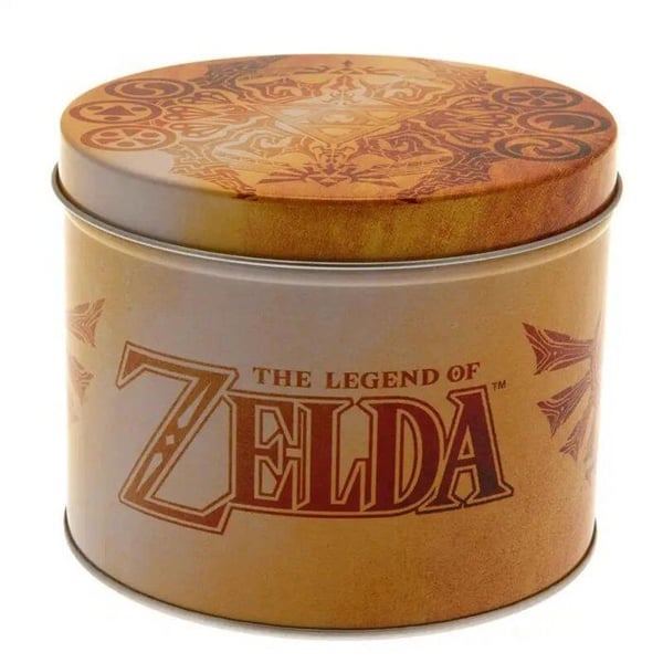 Gaveæske - Zelda - Krus 370ml - Underlag - Metalæske - Original gaveidé