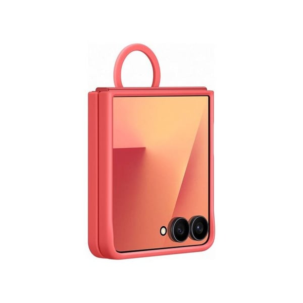 Siliconfodral - SAMSUNG - Galaxy Z Flip 7 - Korall - Mjuk - 2 års garanti