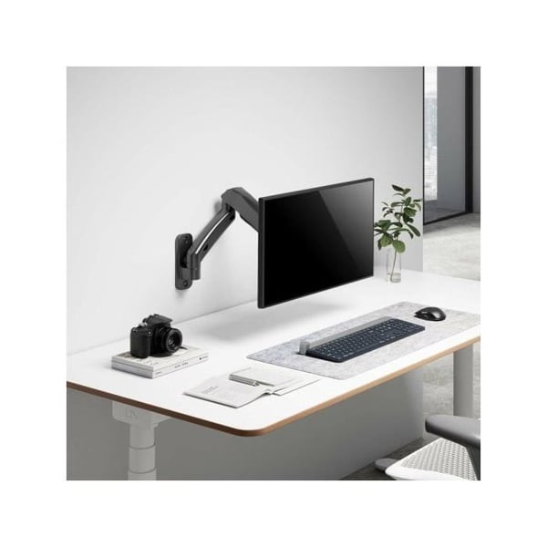 Aisens Vinklad och Rotationsbar Väggstöd för Monitor/TV En Arm 9Kg från 17" till 32" Svart