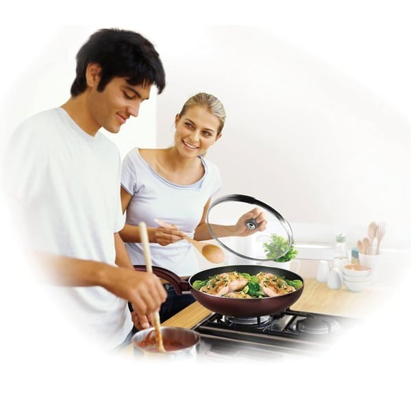 Husholdningsaccessory - TEFAL - 280975 - Transparent Glas - 24 cm x 24 cm - Opvaskemaskinevenlig