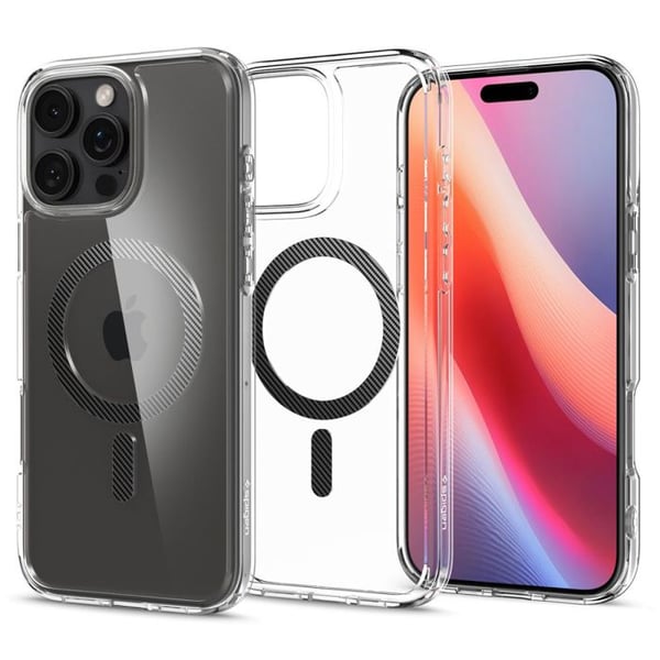 Spigen Ultra Hybrid MagSafe-fodral för iPhone 16 Pro Max - Kolfiber