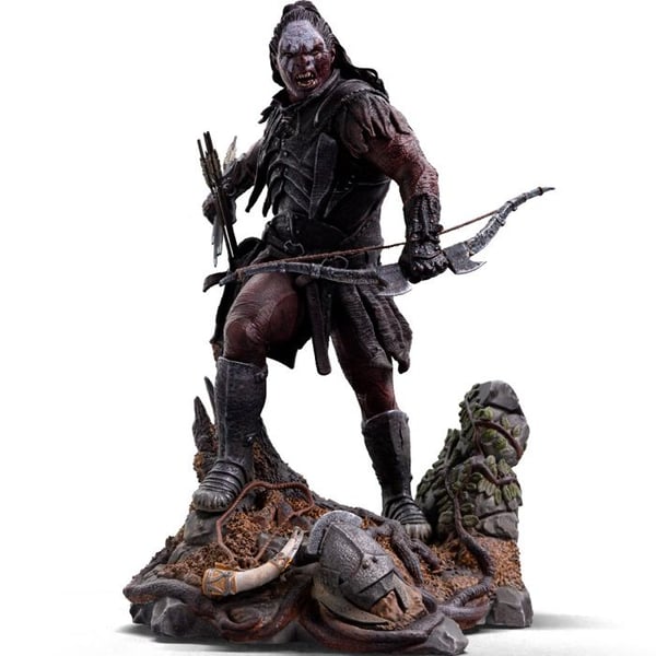 Staty - Lurtz - Uruk-hai - 1/10 - Iron Studios - Sagan om ringen