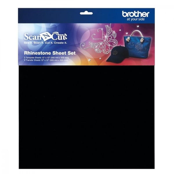 Mönster- och överföringsark för Scan N Cut Strass Kit - Brother {color}