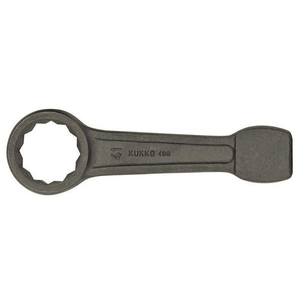 Polygonal slagnyckel - Kukko - 406-32 - Pulverbeläggning - SW 32 x 190 mm - Svart