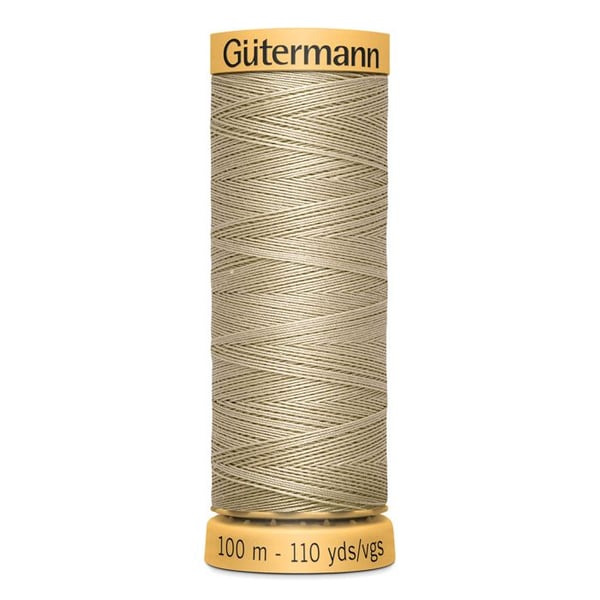 "lot med 5* 100m av Gutermann bomullsgarn - Att 15 - 1017"