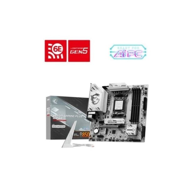 MSI B850M GAMING PLUS WIFI6E AMD B850 Socket AM5 micro ATX