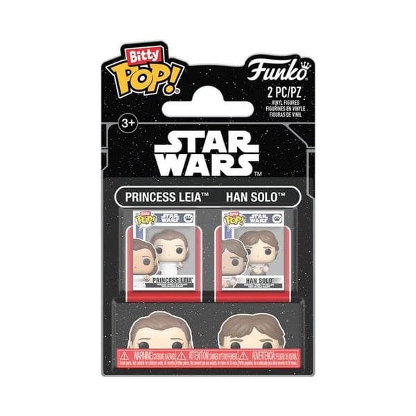 Funko - Star Wars Episode V: Imperiet slår tillbaka - Pack med 2 Bitty POP! L & H 2,5 cm