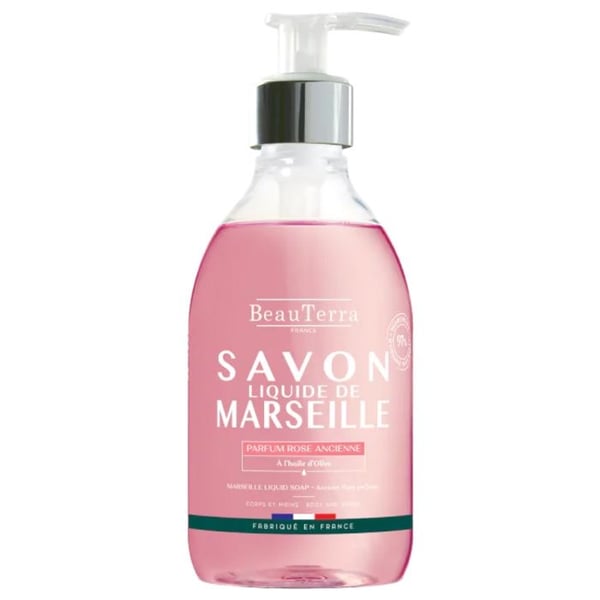Flytande Tvål - Beauterra - Marseille - 300ML - Olivolja - Utan parabener Flytande Tvål - Beauterra - Marseille - 300ML - Olivolja - Utan parabener