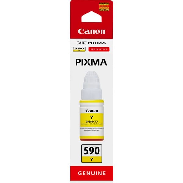 Bläckpåfyllningssats - Canon - GI 590 Y - Gul - 70 ml - 7000 sidor