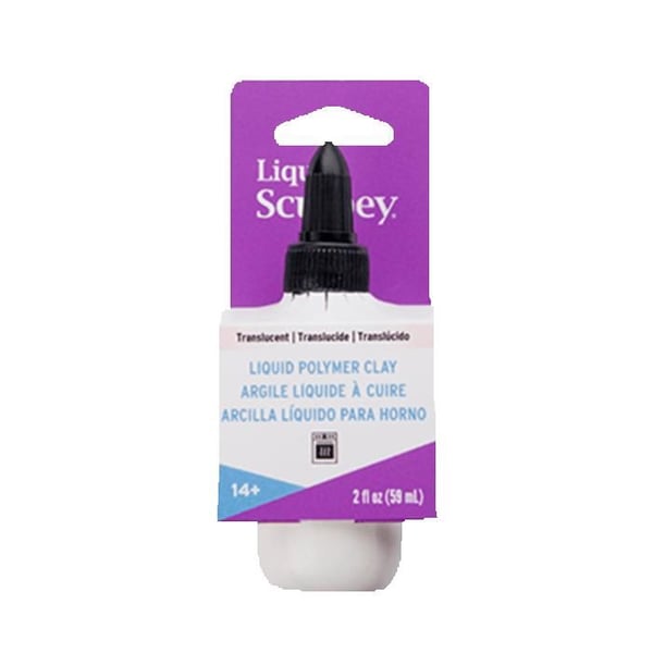 Mediemöverföring - Sculpey - 59 ml - Genomskinlig - Flytande lera - Dekorativa föremål
