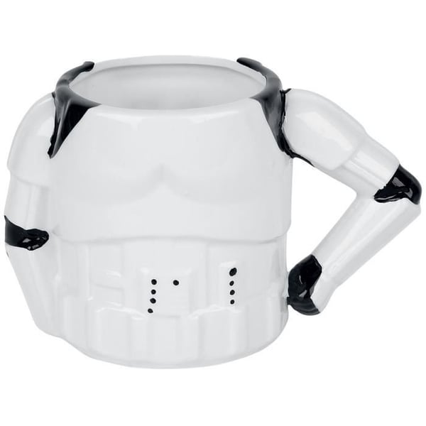 Mugg - STAR WARS - Storm Trooper - 3D-blus - Flerfärgad - Keramik