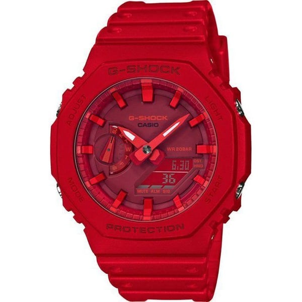 CASIO G-SHOCK Klocka - Stöttålig - Multifunktion - Röd