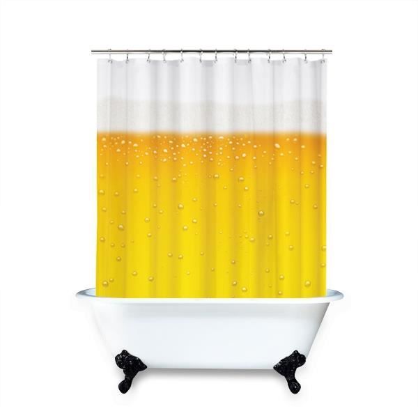 Duschdraperi - EUROWEB - Ölmotiv - 180 x 180 cm - PVC