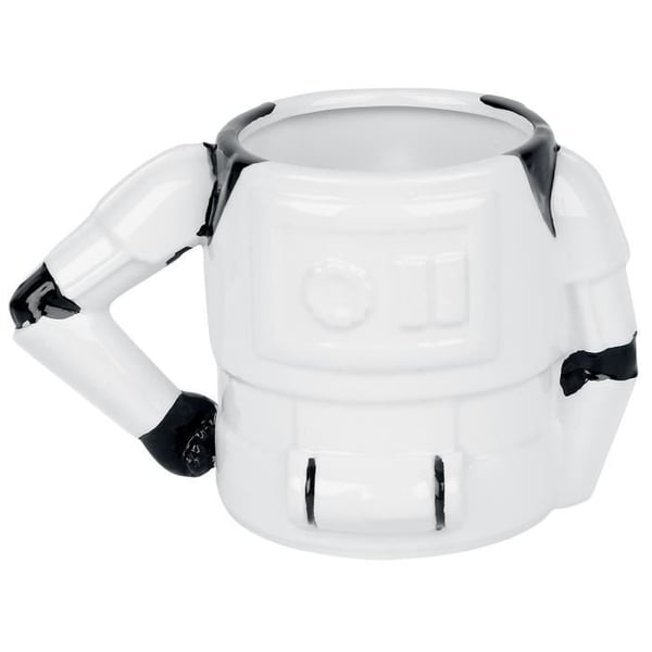 Mugg - STAR WARS - Storm Trooper - 3D-blus - Flerfärgad - Keramik