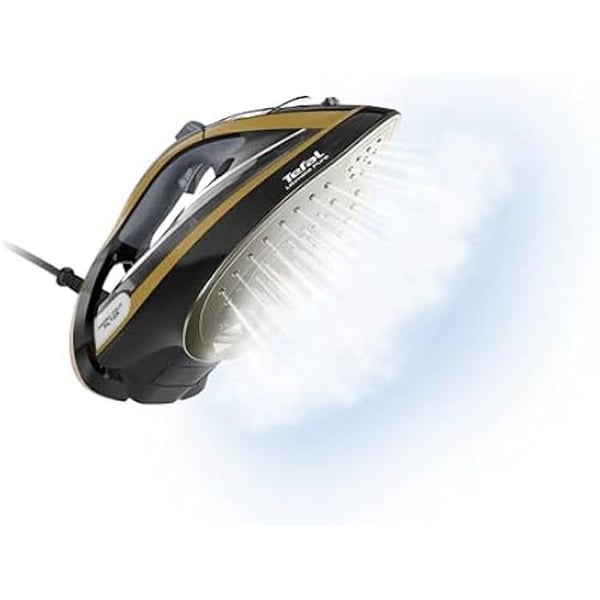 Strykjärn - TEFAL - FV 9847 Ultimate Pure - 3200 Watt - Svart - Kontinuerlig påfyllning