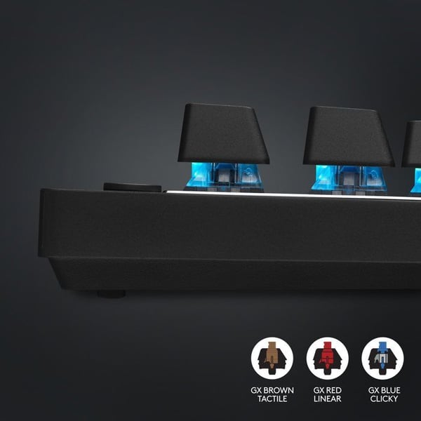Spelklaviatur - LOGITECH - G PRO X TKL - Mekanisk - Trådlös - Dynamisk bakgrundsbelysning