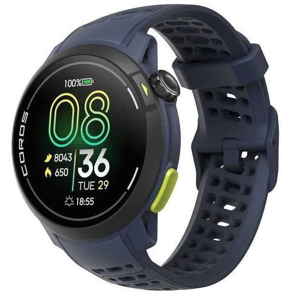 Bluetooth-klocka - smartklocka - intelligent klocka Coros Imanusis klocka Pace Pro, 46 mm, Blå