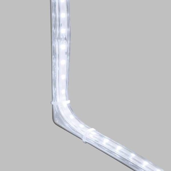 lysende stjerne 100x40cm 294 LED kold hvid Lotti