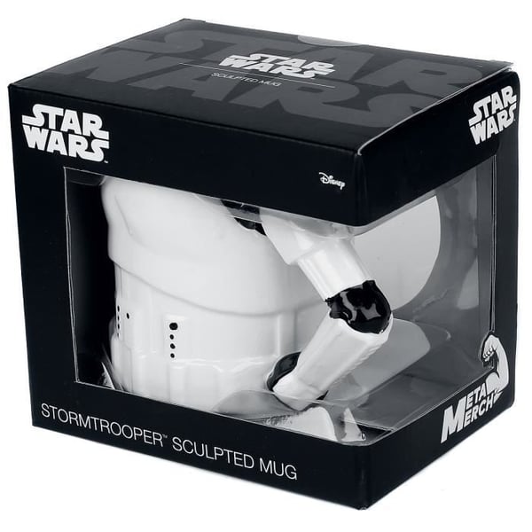 Mugg - STAR WARS - Storm Trooper - 3D-blus - Flerfärgad - Keramik