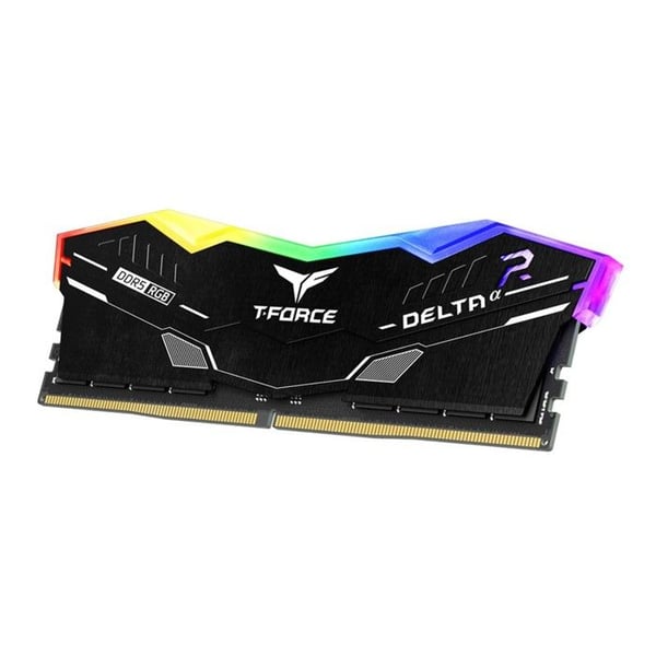 RAM-minne DIMM TeamGroup T-Force DELTAα RGB 32GB (2x16GB) DDR5 6000MHz Svart