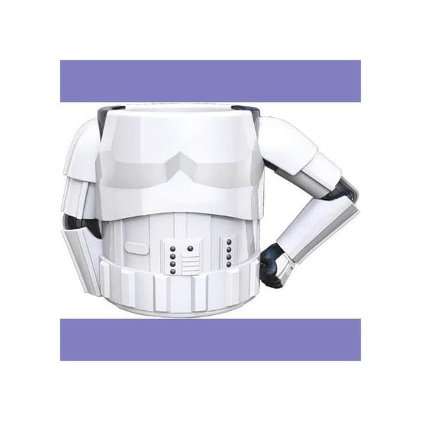 Mugg - STAR WARS - Storm Trooper - 3D-blus - Flerfärgad - Keramik