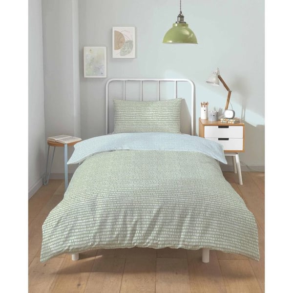 Duvetset "Arri" alla mått 100% Bomull / 57 Trådar/cm² - Arri Salvia - Duvetset 140 x 200 cm + 1 Örngott