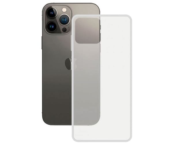 Flexi-fodral - KSIX - Apple iPhone 14 Pro - Transparent - Mjuk TPU - Anti-spår