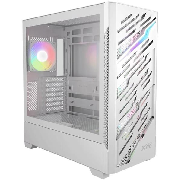 Gaming PC-chassi - ADATA - Starker Air BTF - Vit - E-ATX, ATX, mini-ITX - Härdat glas - RGB LED - 496x242x464 mm