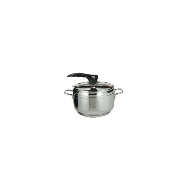 Kande - V5458J2INOX - 5 L - Porcelæn & Rustfrit stål - Alle varmekilder (induktion)