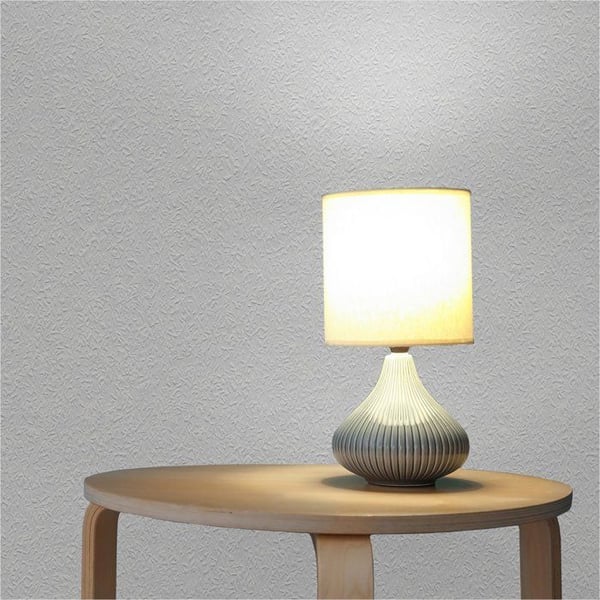 Enkelfärgad tapet M1-No.1970 Non-woven vit tapet enkel färg