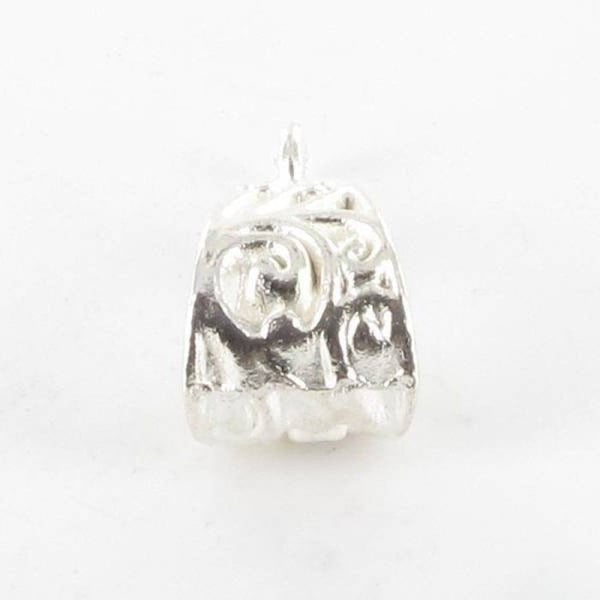 MégaCréa - Filigranörhängesmetall 20mm Silverfärgad