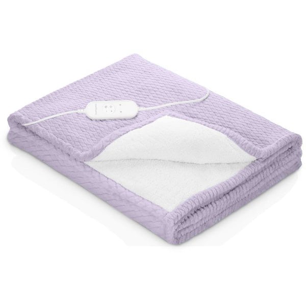 Käännettävä lämmityspäällyste - MEDISANA - HB 418 - 120 W - 9 säätöä - 180 x 130 cm - Violetti