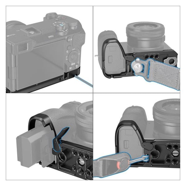 SMALLRIG 4338 basplatta för sony a6700