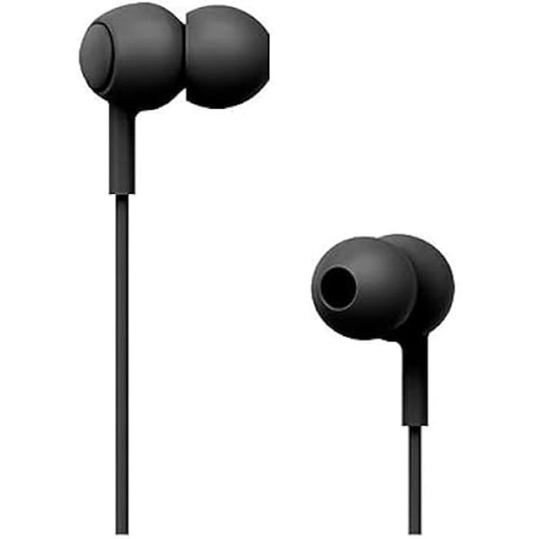 In-ear headphones - SUNSTECH - POPS - Black - Built-in microphone - Cable 1.2m