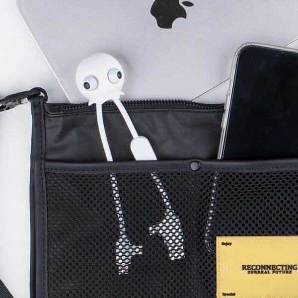 Multi-kontaktskabel - XOOPAR - Jelly Funny - USB-C, Lightning - Kompatibel med smartphones - 2 års garanti