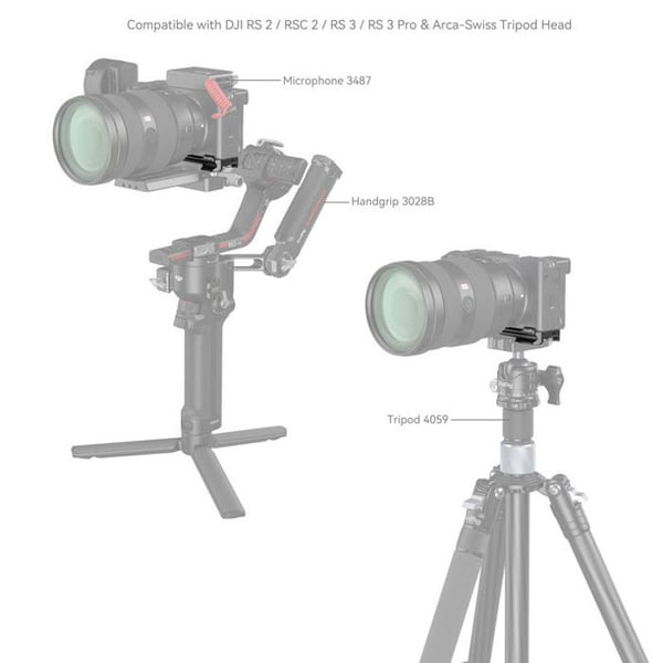 SMALLRIG 4338 basplatta för sony a6700