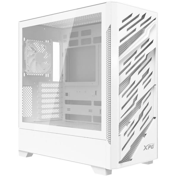 Pelikotelo - ADATA - Starker Air BTF - Valkoinen - E-ATX, ATX, mini-ITX - Karkaistu lasi - RGB-LED - 496x242x464 mm