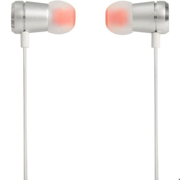 JBL Tune 290 Trådbundna hörlurar - In-ear - Pure Bass-ljud - Silver