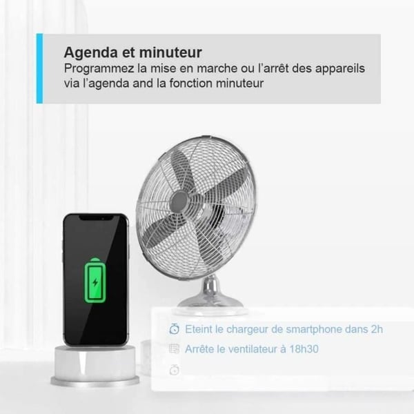 TP-Link Tapo WiFi Smart Stik, kompatibel med Alexa og Google Home, Stemmestyring, Fjernkontrol, Tapo P100 (2-pak)