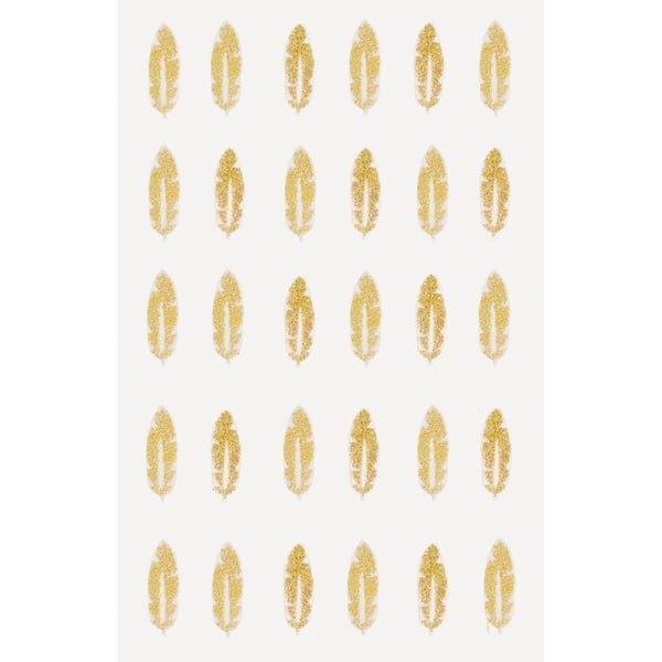 MégaCréa DIY - Termotransfermotiv Anpassning av textil Guldpenna 1cm