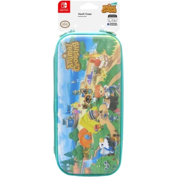 Pochette - Nintendo - Vault Case - Animal Crossing - Kompatibel med Switch og Switch Lite - Blå