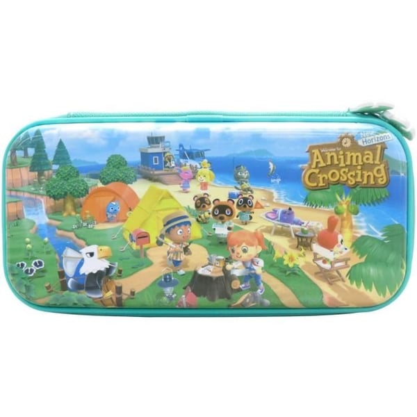 Pochette - Nintendo - Vault Case - Animal Crossing - Kompatibel med Switch og Switch Lite - Blå