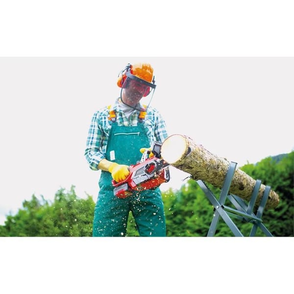 Einhell Träskog sågt som är trådlös GE-LC 18/25 Li Kit - PXC (18V, kapning 23 cm) Levereras med Batteri 3,0Ah och Laddare
