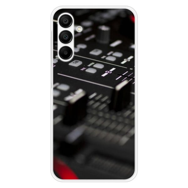 Tryckt silikonfodral som är kompatibelt med Samsung Galaxy A15 DJ Mixer