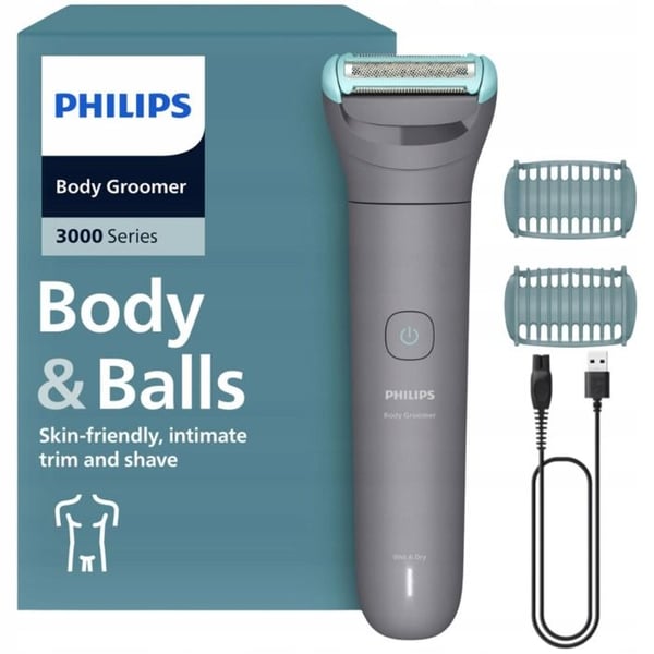Kroppstrimmer - Philips - BG3480/15 - vattentålig med precision 0.2 mm för både torr och våt användning