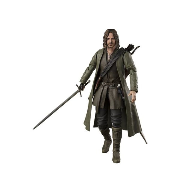 Actionfigur - TAMASHII NATIONS - Aragorn - 6,1 Tum - PVC, ABS, Tyg - Rörlig