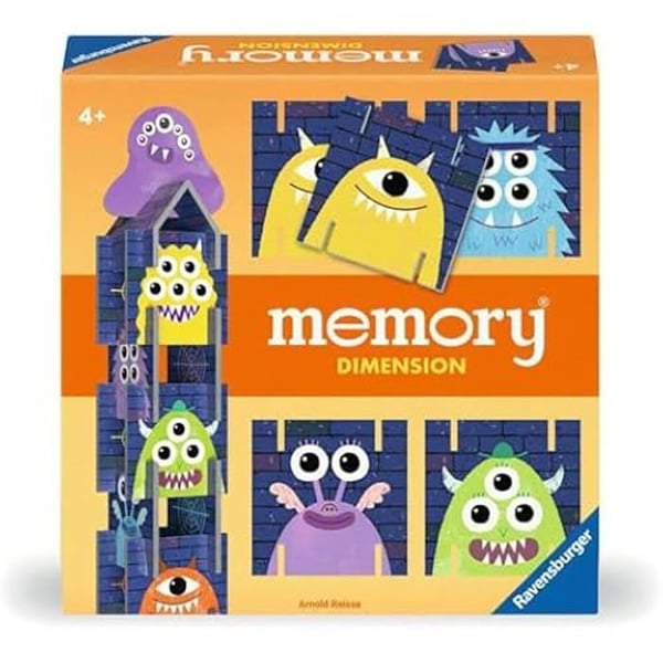 Sällskapsspel - RAVENSBURGER - Ravensburger 22467 - Mémory Dimension - 2 till 4 spelare - Från 4 år