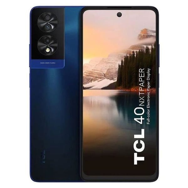 Smartphone - TCL - 40 NXTPAPER - 256GB - Blå - Monobloc