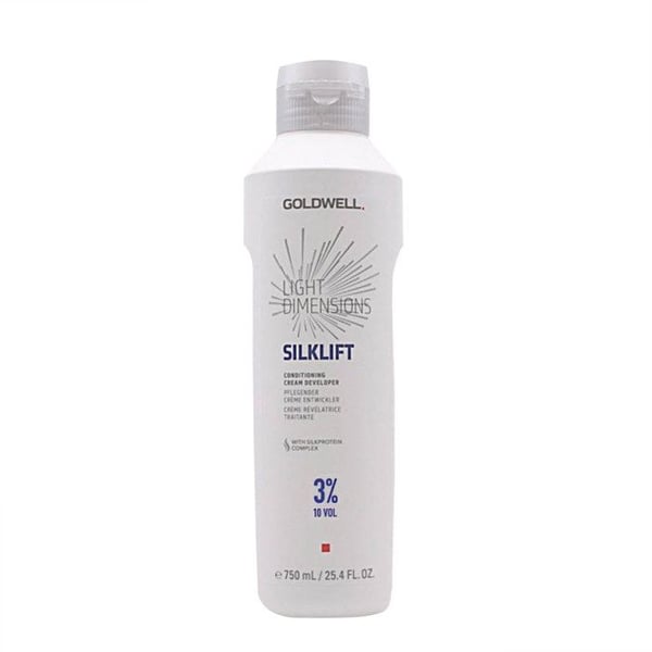 Revitaliserande kräm lotion - GOLDWELL - Silklift - 3% 10 volymer - 750Ml - Närande